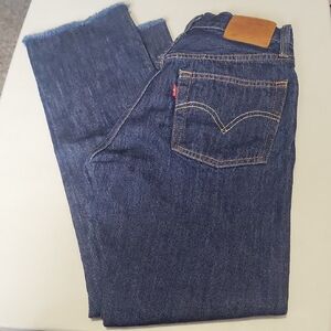 Levi's Blue Ankle & Cropped Jeans